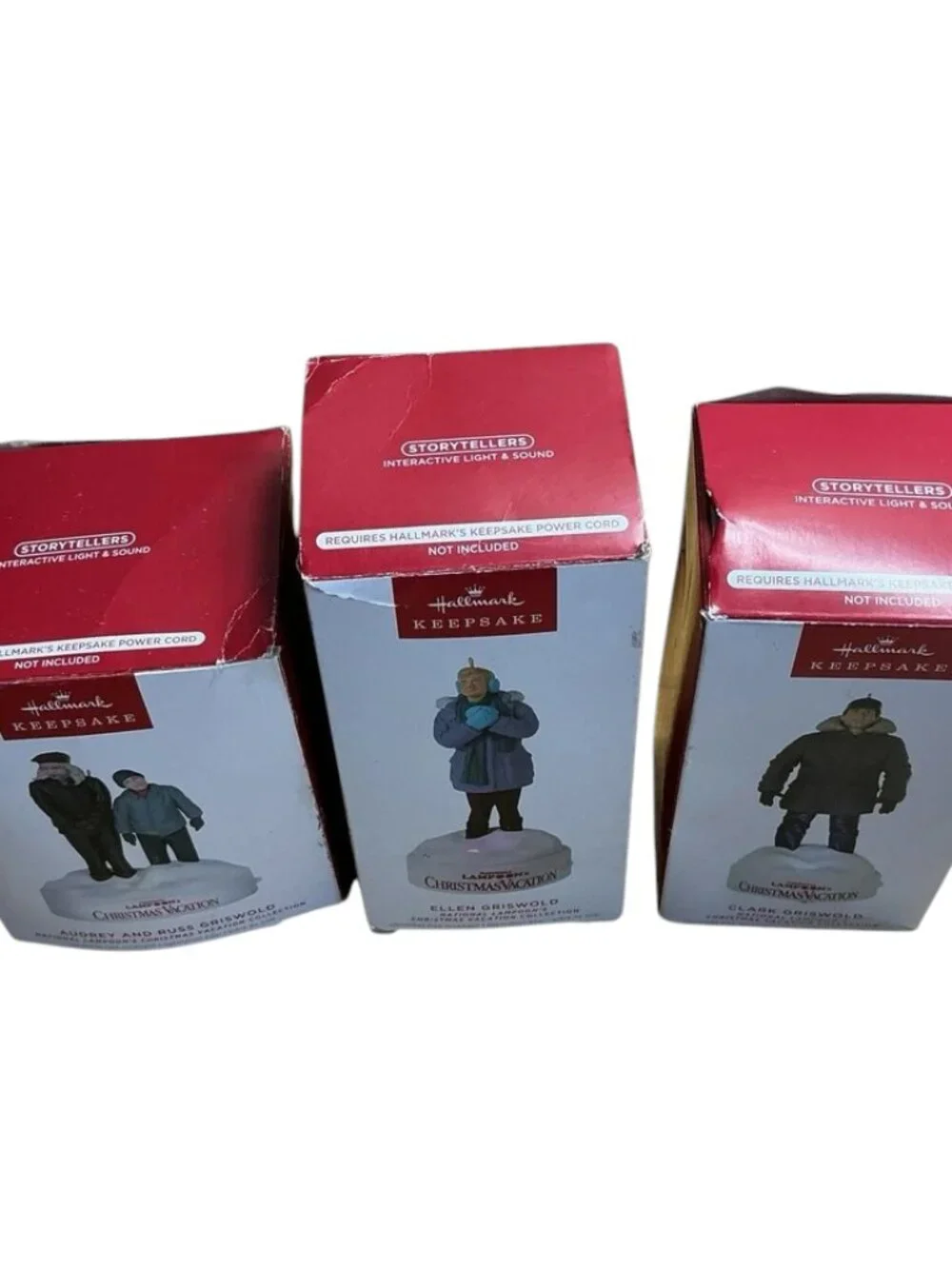 Hallmark Ornament Storyteller - National Lampoon Griswold Set of 3